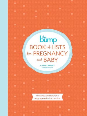 cover image of The Bump Book of Lists for Pregnancy and Baby
